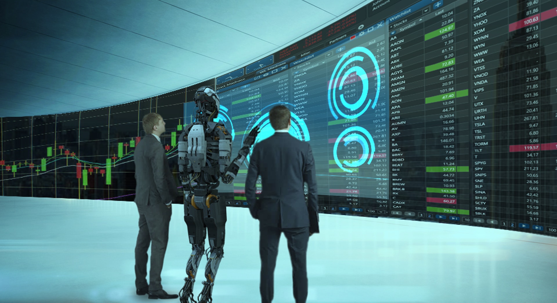 A robot is helping humans creating a succesfull business